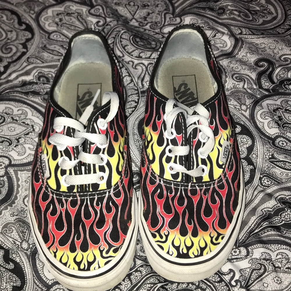 UNISEX MASH UP FLAMES VANS